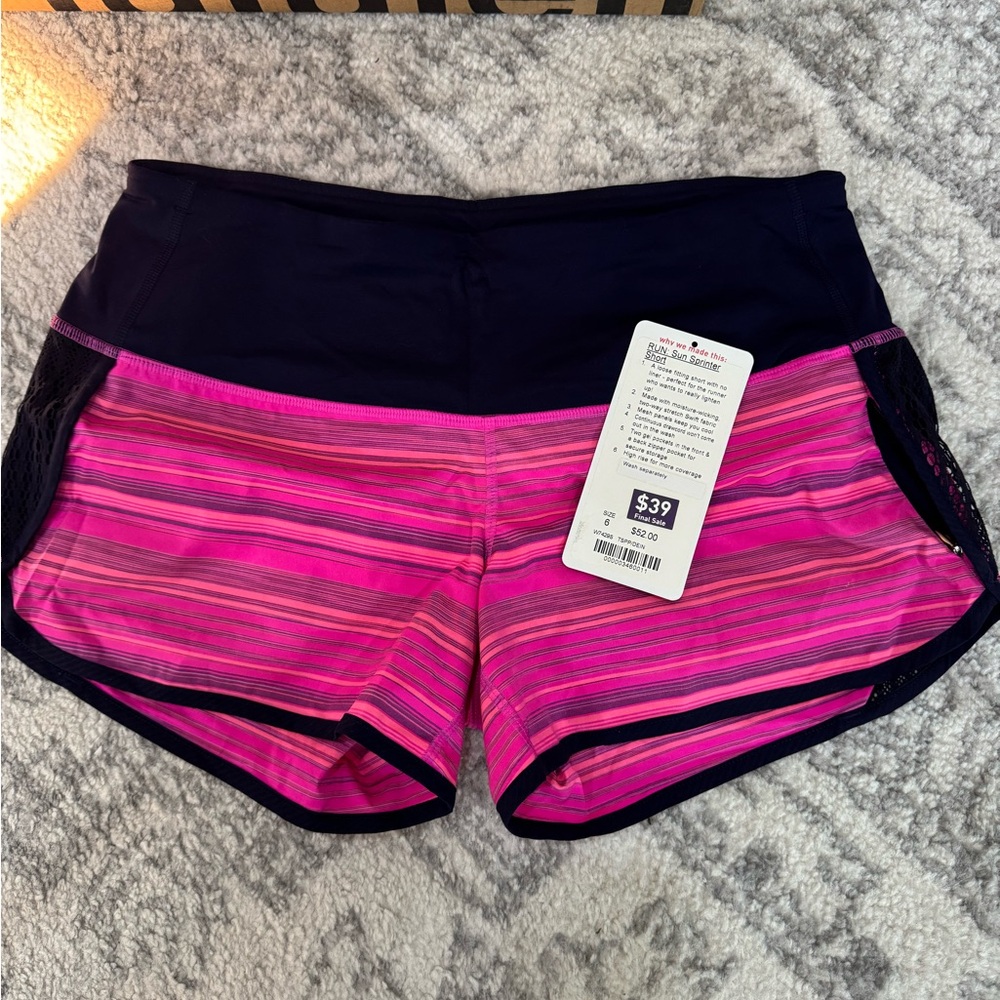 Lululemon Run Sprinter Shorts